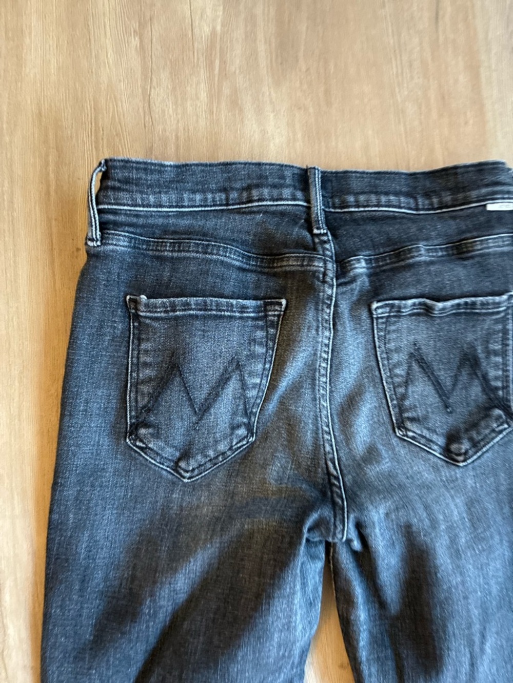 Mother Jeans The Midrise Dazzler Ankle Black Womens 28 in color Stargazing - Picture 7 of 16